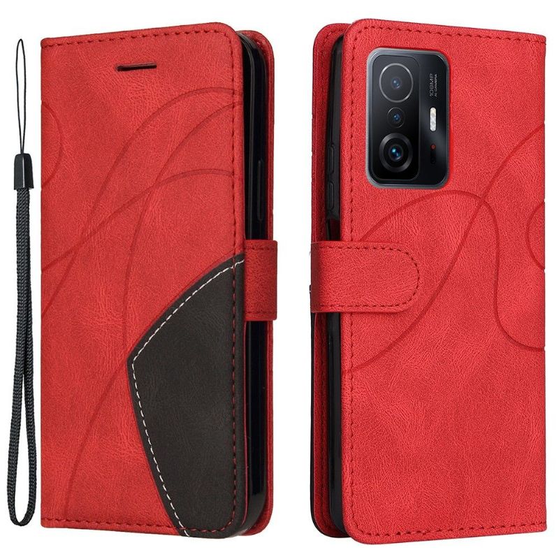 Folio Deksel Til Xiaomi 11T / 11T Pro Bicolor Artistic