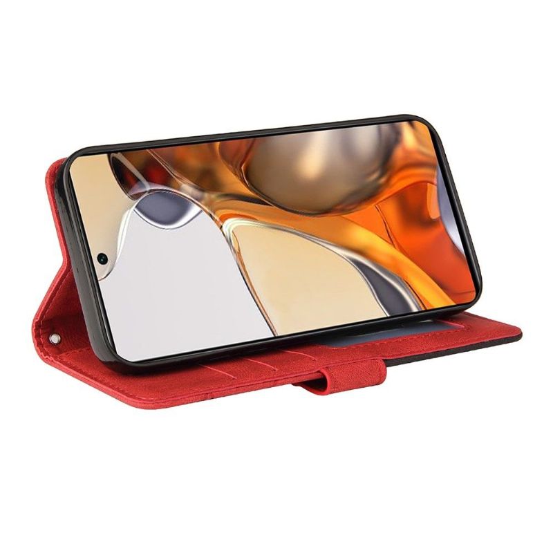 Folio Deksel Til Xiaomi 11T / 11T Pro Bicolor Artistic