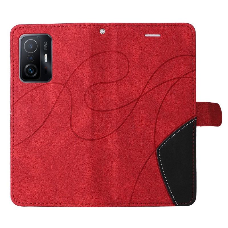 Folio Deksel Til Xiaomi 11T / 11T Pro Bicolor Artistic