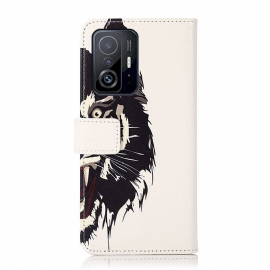 Lærdeksel Til Xiaomi 11T / 11T Pro Heftig Tiger