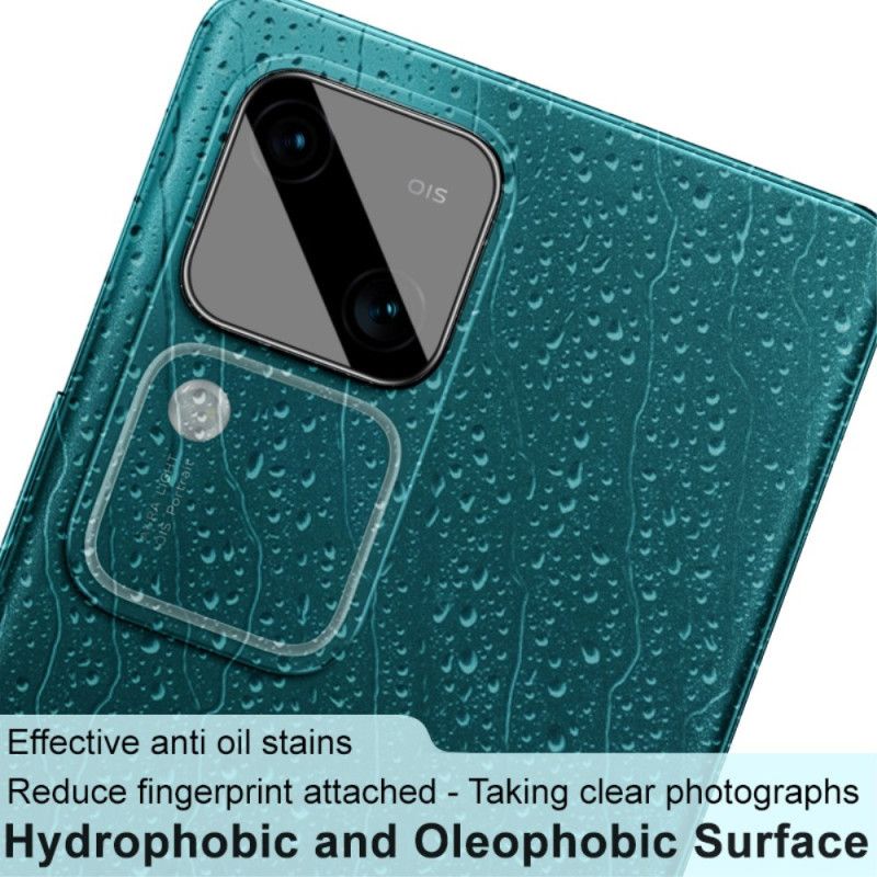 Linsebeskytter I Herdet Glass For Vivo V30 5g (svart Versjon)