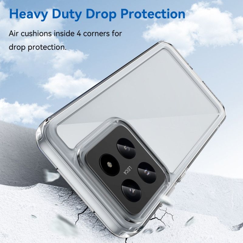 Deksel Xiaomi 14 Transparente Galvaniserte Knapper