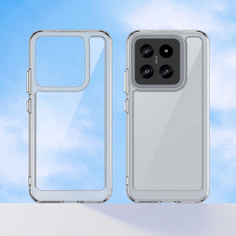 Deksel Xiaomi 14 Transparente Galvaniserte Knapper