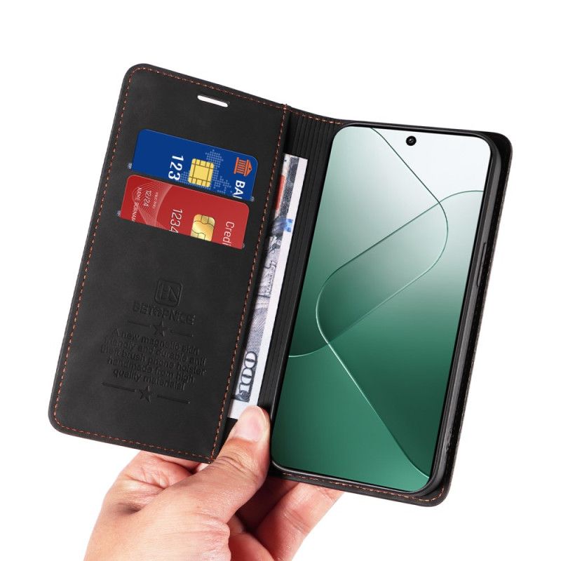 Folio Deksel Xiaomi 14 Betopnice Rfid-blokkeringsveske