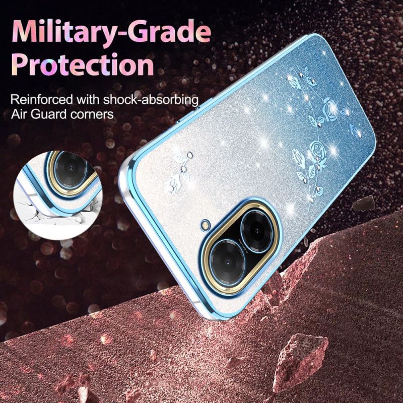 Deksel Poco C71 Rhinestones