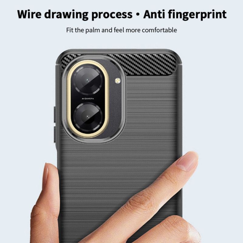 Deksel Til Poco C71 Børstet Karbon Fiber