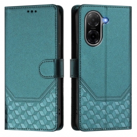 Folio Deksel Poco C71 Bikakemønster