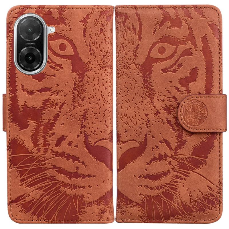 Folio Deksel Poco C71 Tigertrykk