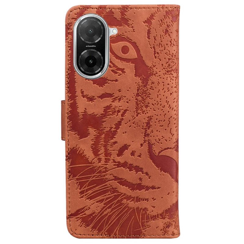Folio Deksel Poco C71 Tigertrykk