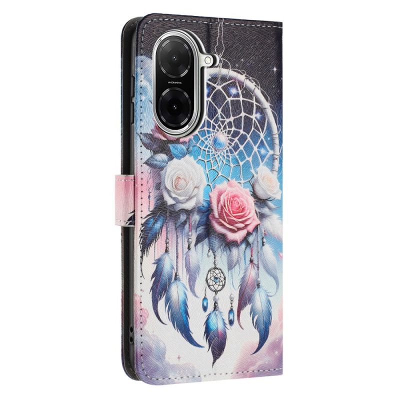 Folio Deksel Til Poco C71 Blomsterdrømmefanger