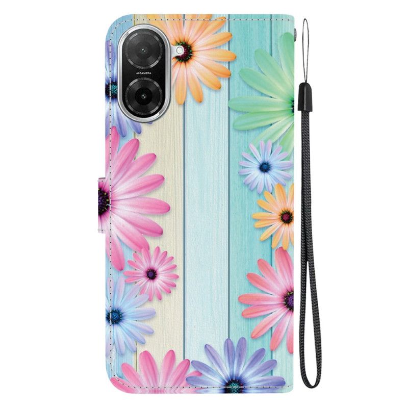 Folio Deksel Til Poco C71 Fargerike Solsikker