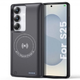 10000mah Eksternt Batterideksel For Samsung Galaxy S25 / S24 Med Magnetisk Feste