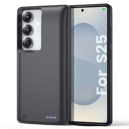 10000mah Eksternt Batterideksel Til Samsung Galaxy S25 / S24