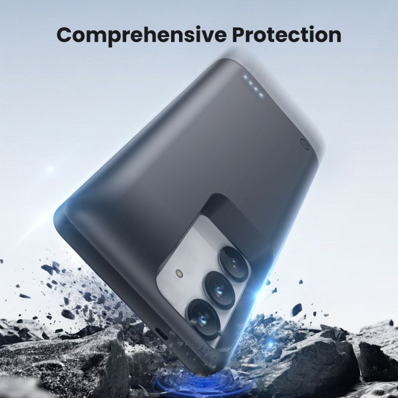 10000mah Eksternt Batterideksel Til Samsung Galaxy S25 / S24