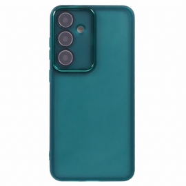 Deksel Samsung Galaxy S25 5g Farget Silikon Beskyttelse Deksel