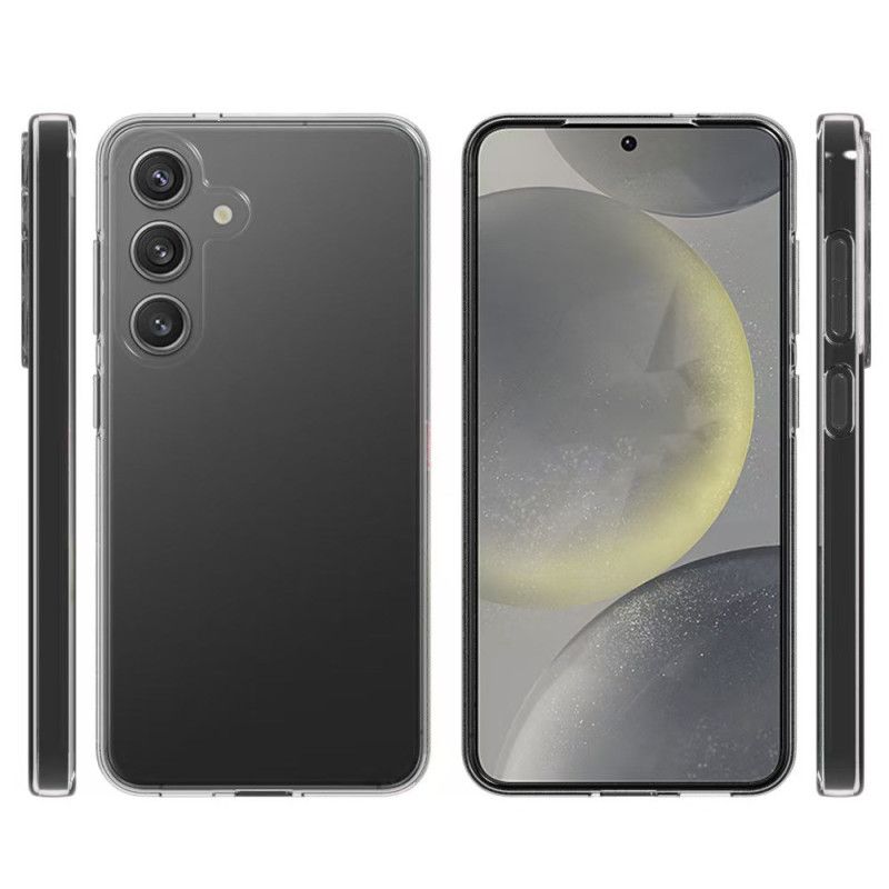 Deksel Samsung Galaxy S25 5g Gjennomsiktig Mot Fingeravtrykk