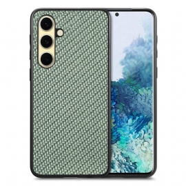 Deksel Samsung Galaxy S25 5g Karbonfiberbelegg Beskyttelse Deksel