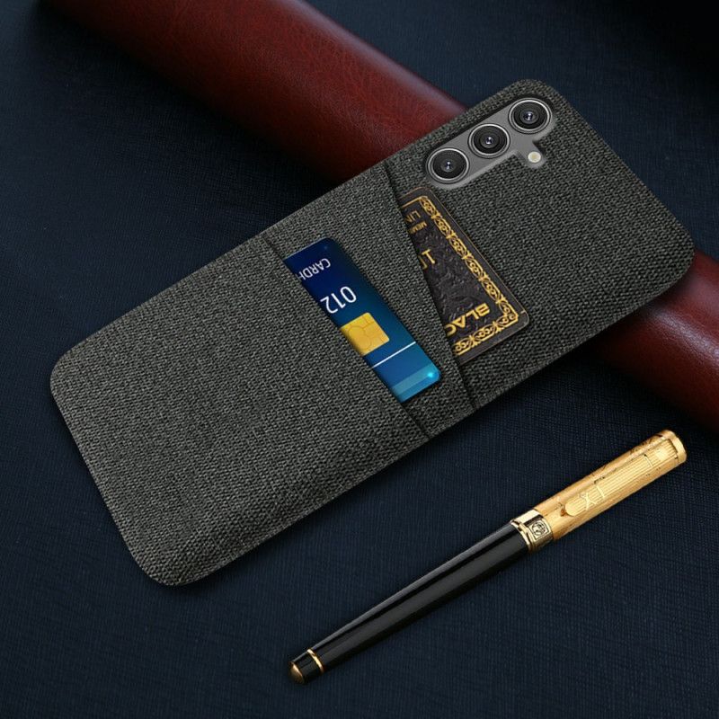 Deksel Samsung Galaxy S25 5g Kortholder I Stoff