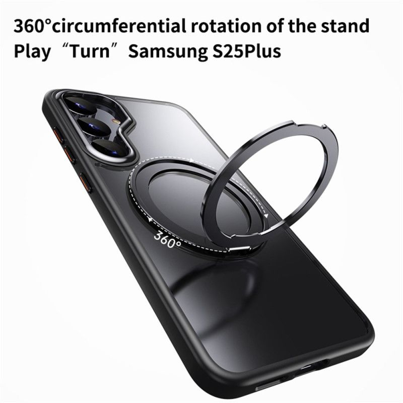 Deksel Samsung Galaxy S25 5g Magsafe-kompatibel Enkel Med Stativ