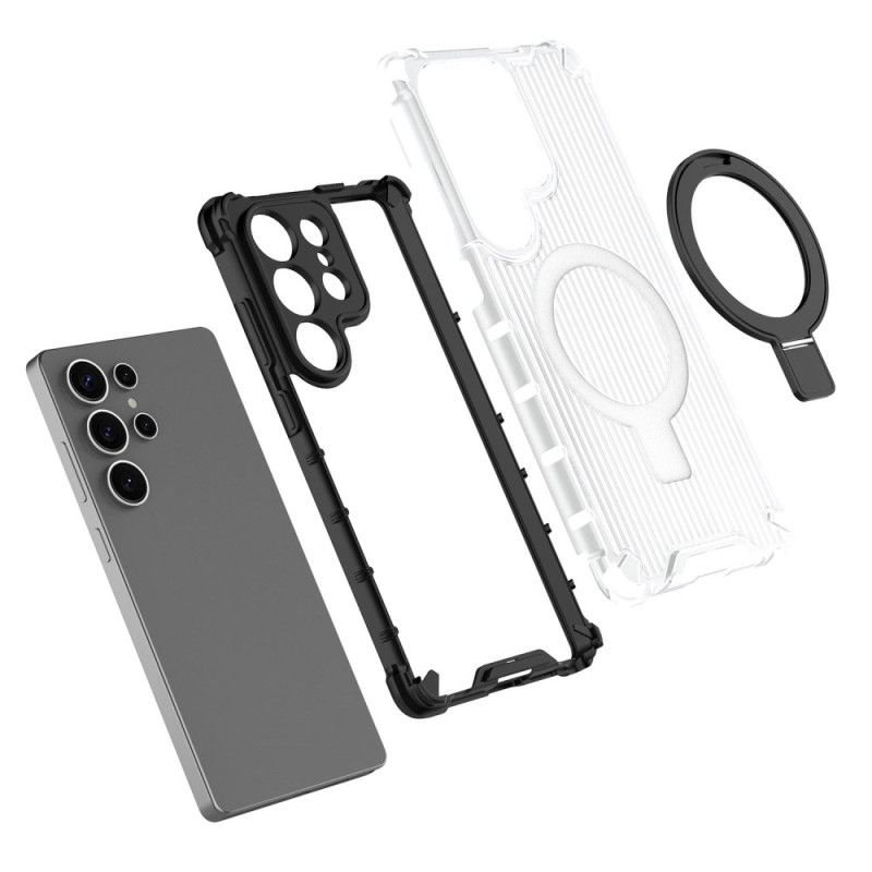 Deksel Samsung Galaxy S25 5g Magsafe-kompatibel Gjennomsiktig