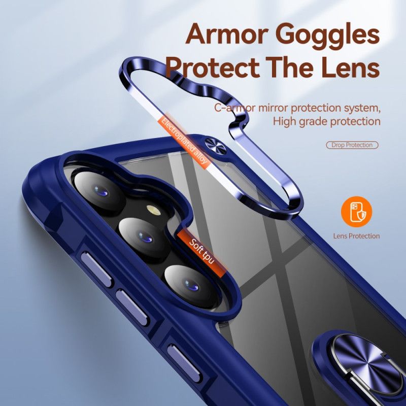 Deksel Samsung Galaxy S25 5g Mobildeksel Klar Med Integrert Stativ