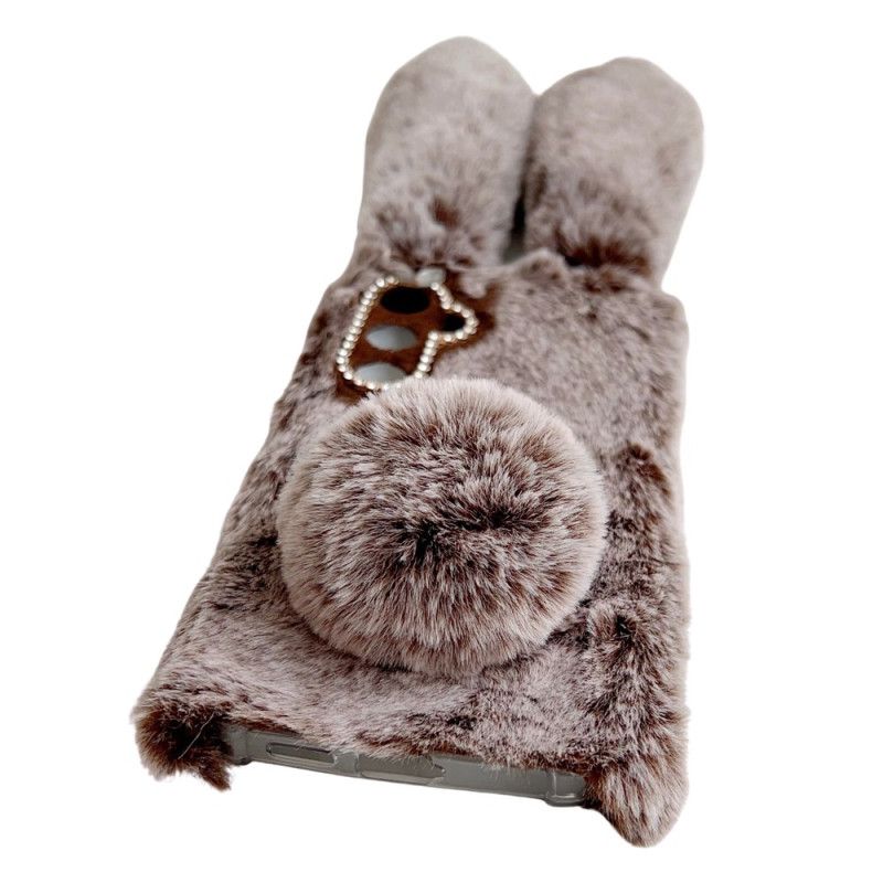 Deksel Samsung Galaxy S25 5g Plysjkanin Beskyttelse Deksel