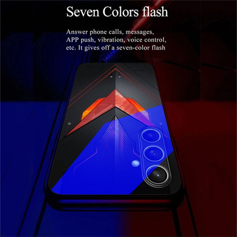 Deksel Samsung Galaxy S25 5g Rhythmic Lighting-serien Beskyttelse Deksel