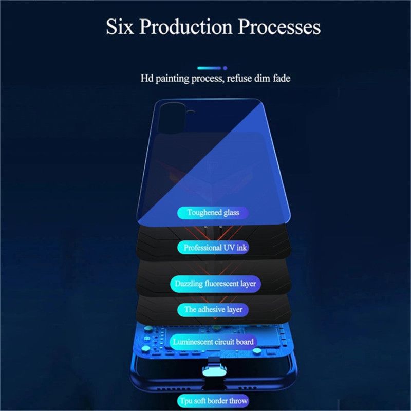 Deksel Samsung Galaxy S25 5g Rhythmic Lighting-serien Beskyttelse Deksel