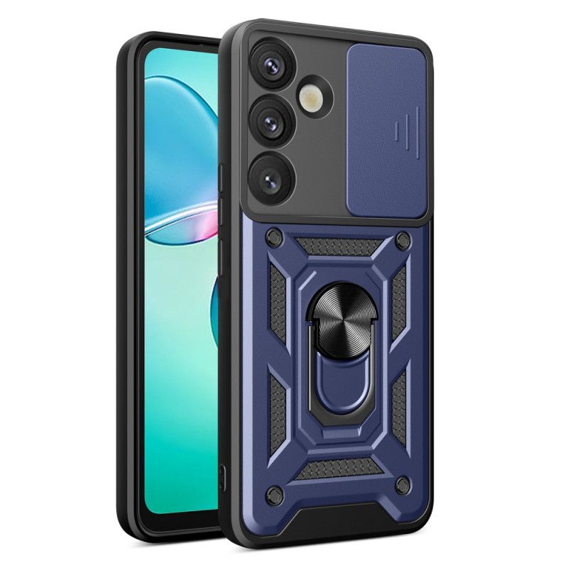 Deksel Samsung Galaxy S25 5g Skyvedeksel Og Stativ For Kamera