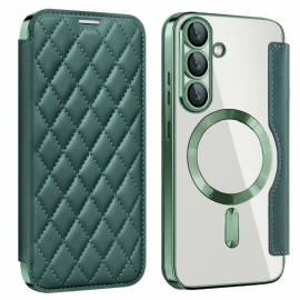 Deksel Samsung Galaxy S25 5g Vattert Kompatibel Med Magsafe