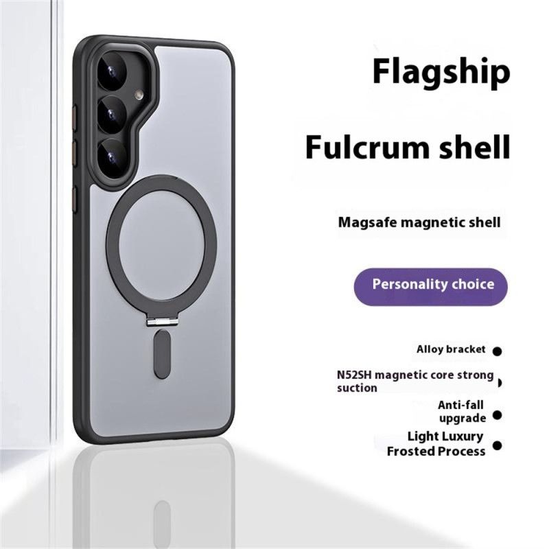 Deksel Til Samsung Galaxy S25 5g Magsafe-kompatibel Stativ