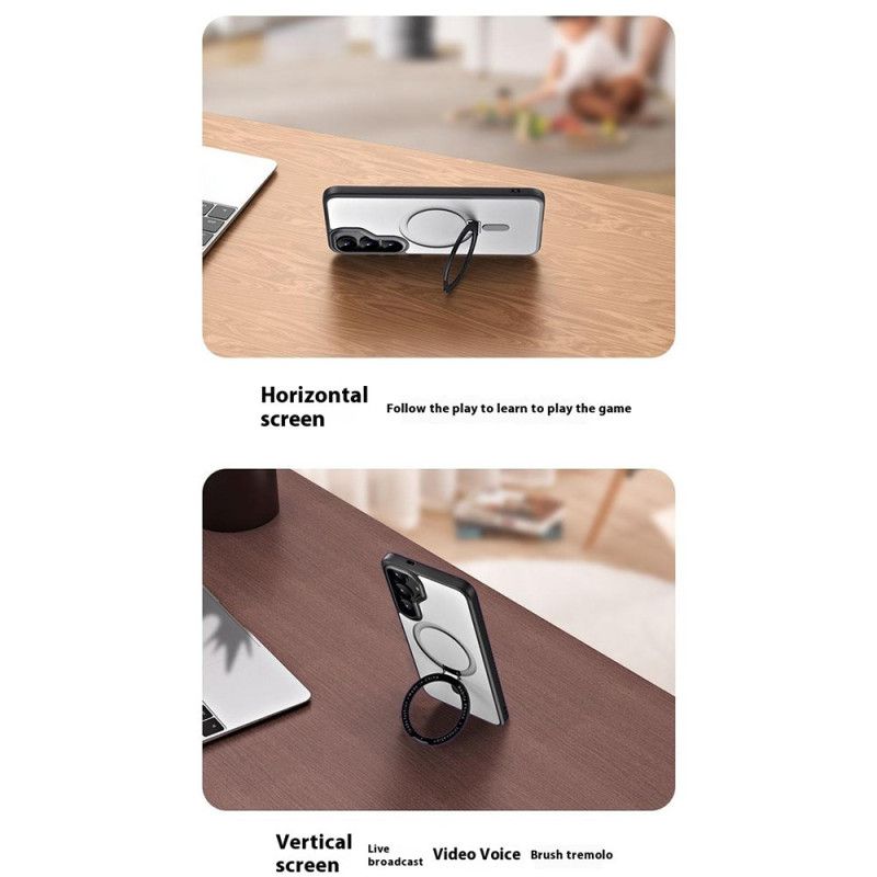 Deksel Til Samsung Galaxy S25 5g Magsafe-kompatibel Stativ