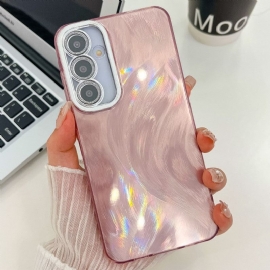 Deksel Til Samsung Galaxy S25 5g Perlemoraktig Med Beskyttelsesfilm