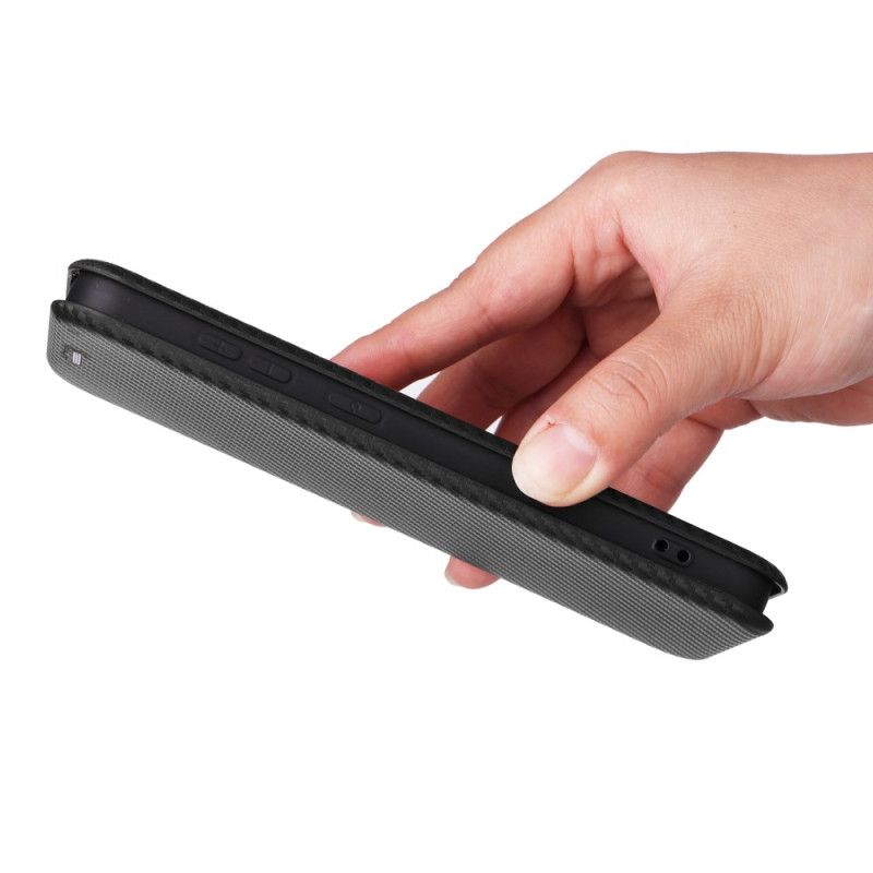 Folio Deksel Samsung Galaxy S25 5g Karbonfiber Beskyttelse Deksel