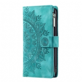 Folio Deksel Samsung Galaxy S25 5g Mandala Semsket Skinnlommebok