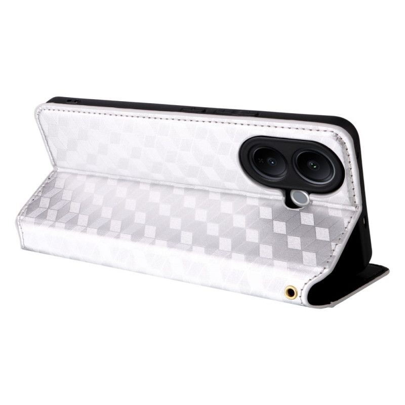 Folio Deksel Til Vivo V60 Lite Diamantmønster