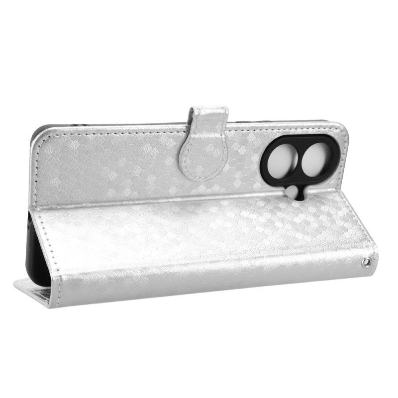 Folio Deksel Til Vivo V60 Lite Glitterprikkmønster