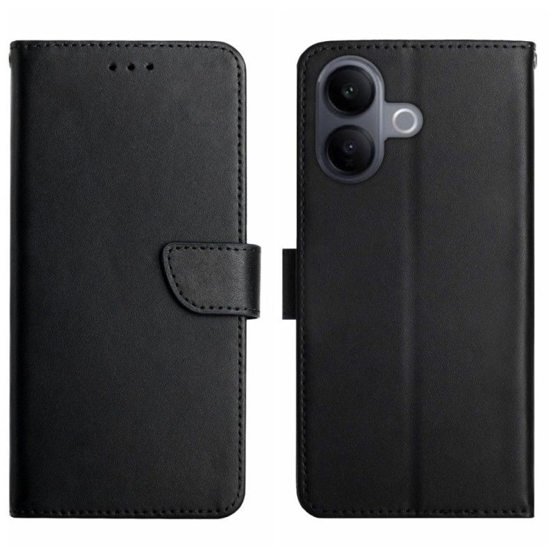 Folio Deksel Til Vivo V60 Lite Nappa-teksturert Skinn