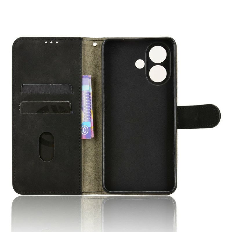 Folio Deksel Til Vivo V60 Lite Semsket Skinneffekt