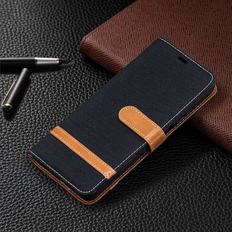 Folio Deksel Til Xiaomi Mi 10T / 10T Pro Stofftrekk