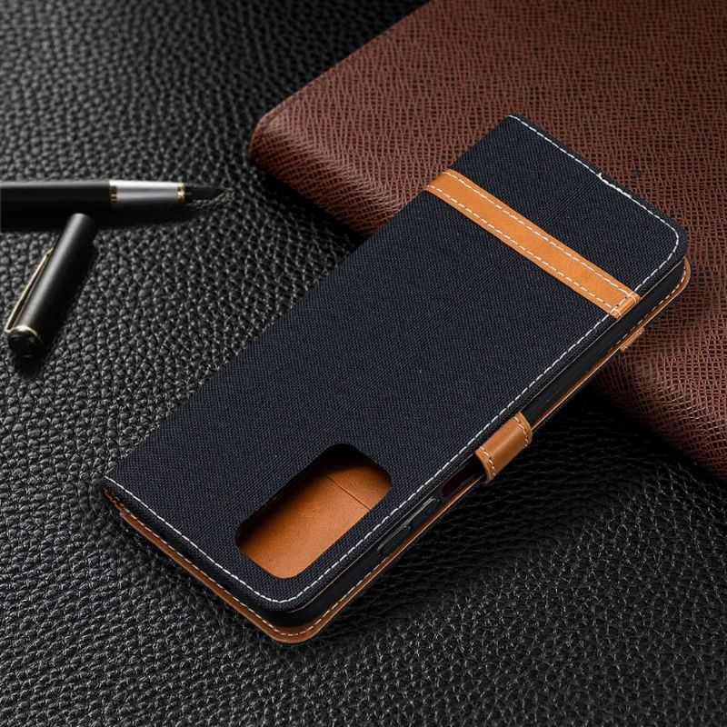 Folio Deksel Til Xiaomi Mi 10T / 10T Pro Stofftrekk