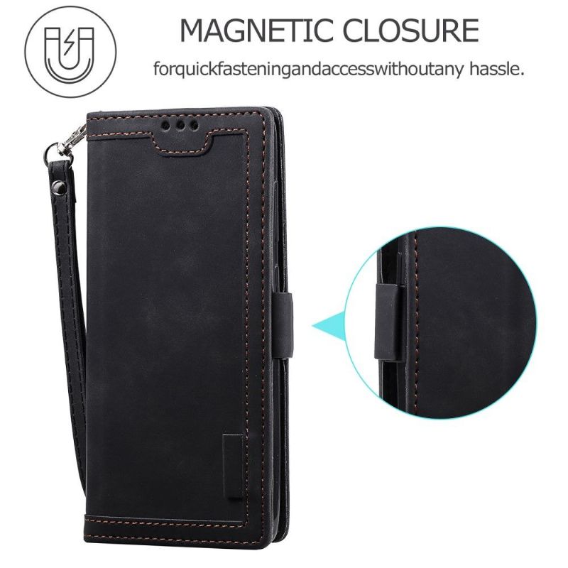 Folio Deksel Til Xiaomi Mi 10T / 10T Pro Vintage Kortholder
