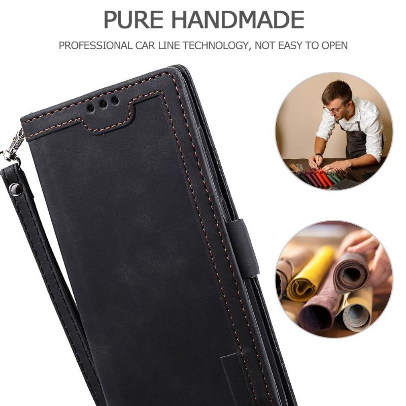 Folio Deksel Til Xiaomi Mi 10T / 10T Pro Vintage Kortholder