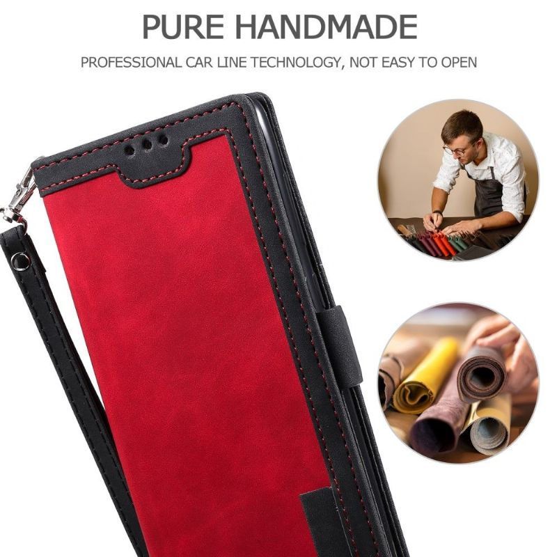 Folio Deksel Til Xiaomi Mi 10T / 10T Pro Vintage Kortholder