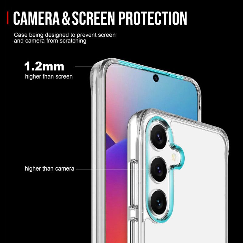 Deksel Samsung Galaxy S25 Plus 5g Gjennomsiktig Beskyttelse Deksel