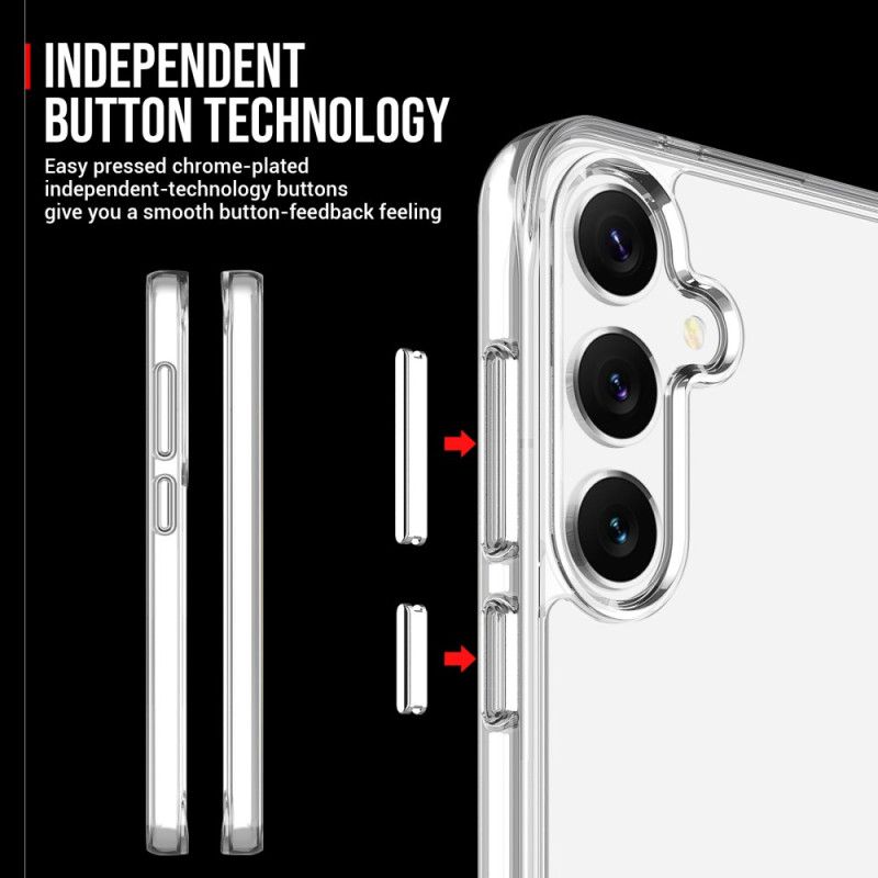 Deksel Samsung Galaxy S25 Plus 5g Gjennomsiktig Beskyttelse Deksel