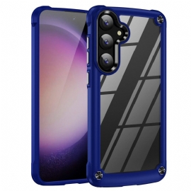 Deksel Samsung Galaxy S25 Plus 5g Gjennomsiktig Hybrid Beskyttelse Deksel