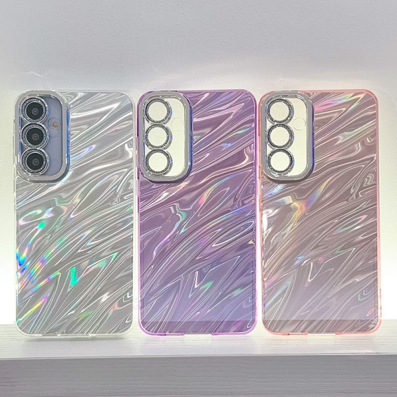 Deksel Samsung Galaxy S25 Plus 5g Mobildeksel Metallisk Effektvariasjon Med Linsebeskytter