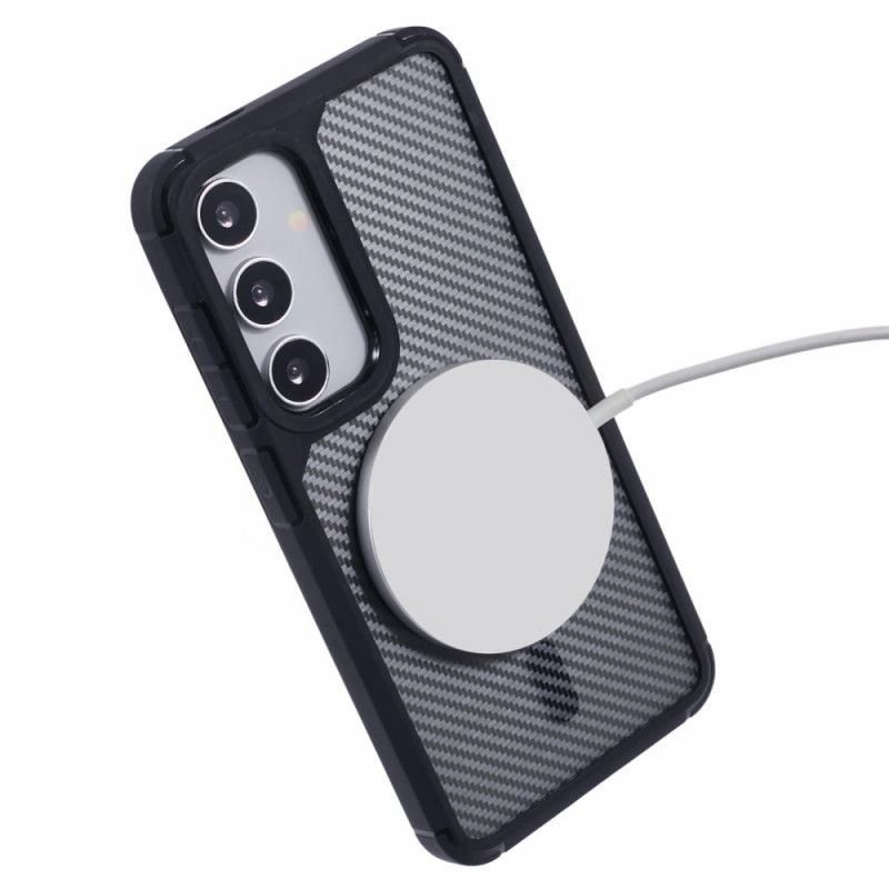 Deksel Til Samsung Galaxy S25 Plus 5g Magsafe-kompatibel Karbonfiber