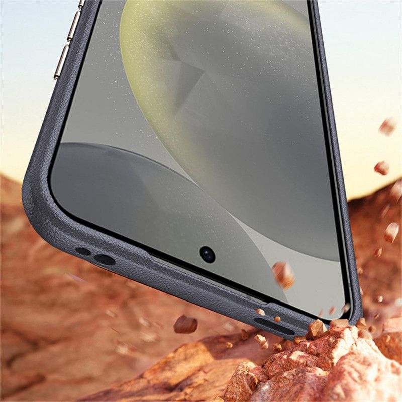 Deksel Til Samsung Galaxy S25 Plus 5g Teksturert Kunstskinn